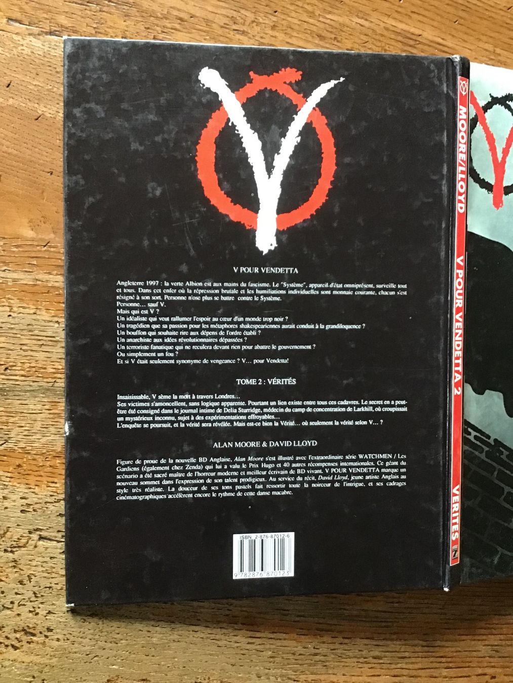Fumetti: Moore/Lloyd « V pour Vendetta » EO T 2 – Usato da Fully venduto da Ruby97 7