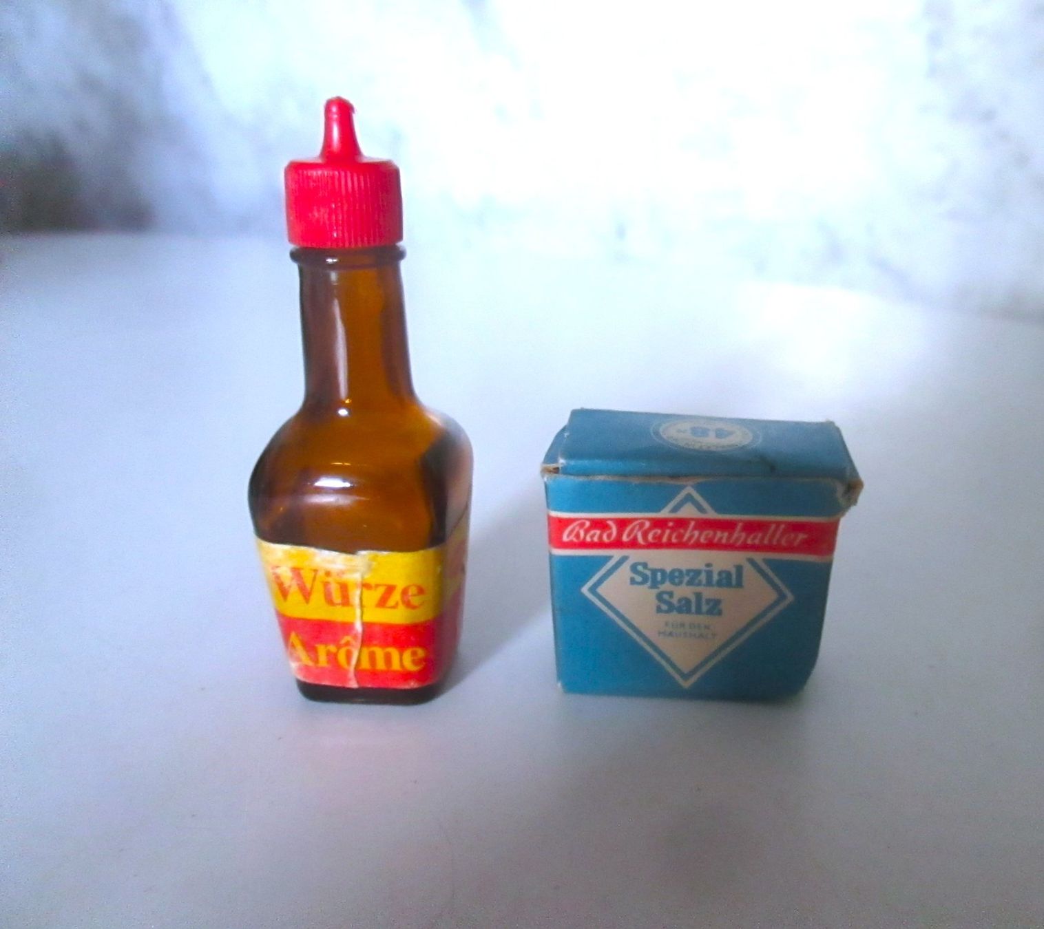 Giocattoli: 2 Packungen Lebensmittel, Alte – Usato da Sementina venduto da babucia