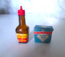 2 Packungen Lebensmittel, Alte