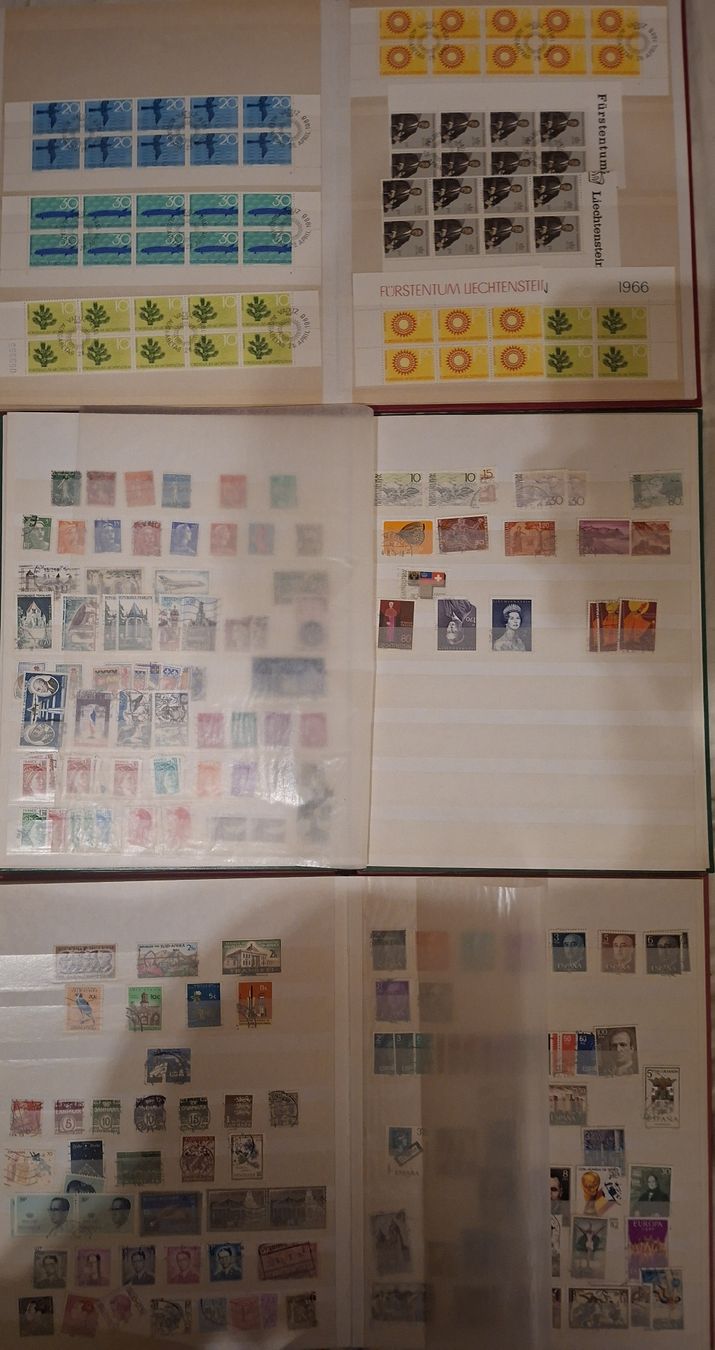 Tous les timbres: 6 Alben diverser Marken gemischt – D'occasion à Balgach par SIMEON27 4