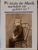 Ansichtskarte Junge mit Kopfhörer