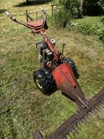 Motormäher Aebi AM 15 mit Bandraupe