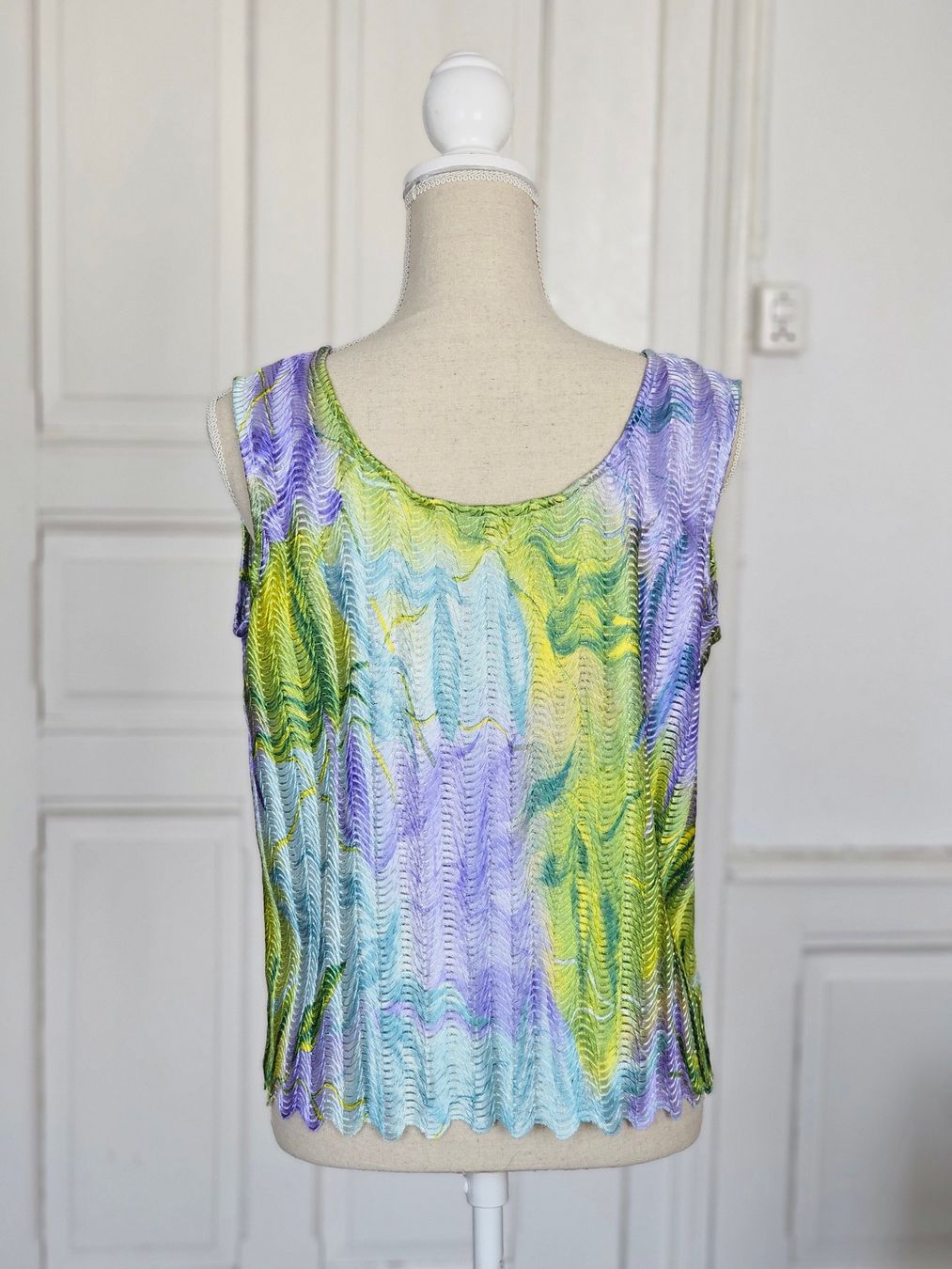 Top: Sommerliches Vintage Top Grösse M/L – Usato da Ried-Brig venduto da Zzyzx 4