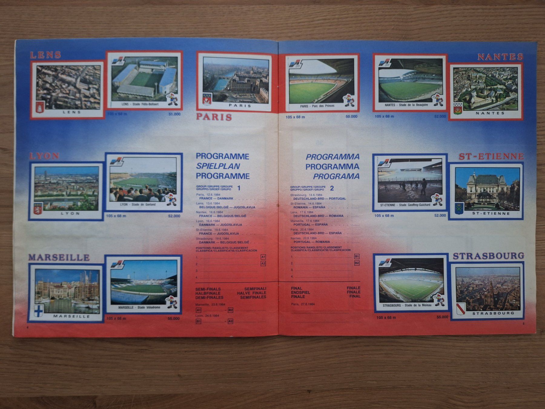 Panini Albums: PANINI EURO 1984 – D'occasion à St. Gallen par Matrix023 1