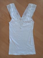 Top blanc en dentelle CALIDA