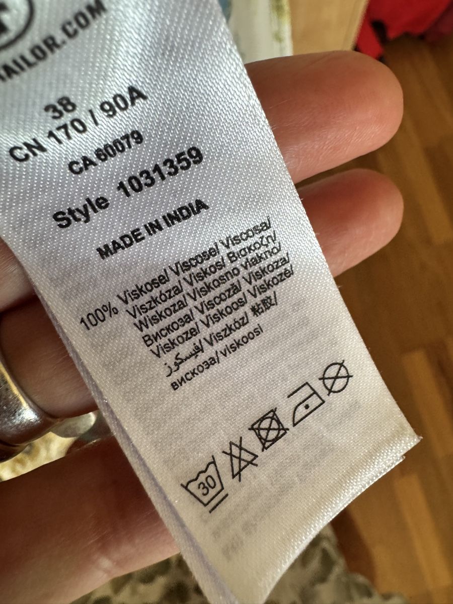 Kleider: Robe d’été Tom Tailor – Neu (gemäss Beschreibung) aus Boudry von ren_k2vs 5