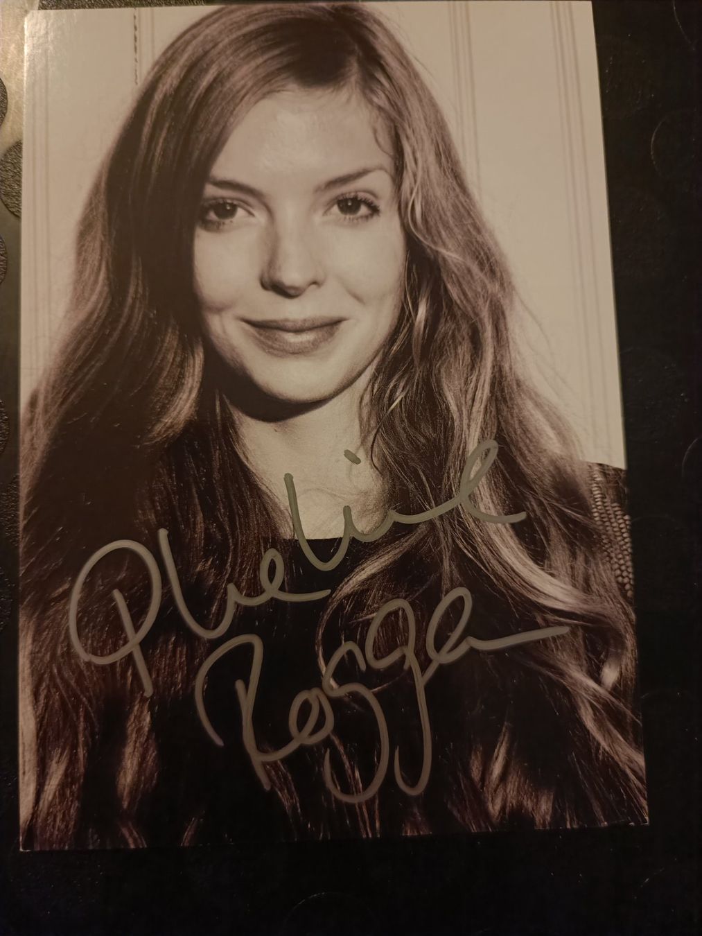 Autografi: Pheline Roggan - handsignierte Autogrammkarte – Usato da Menziken venduto da Artographs