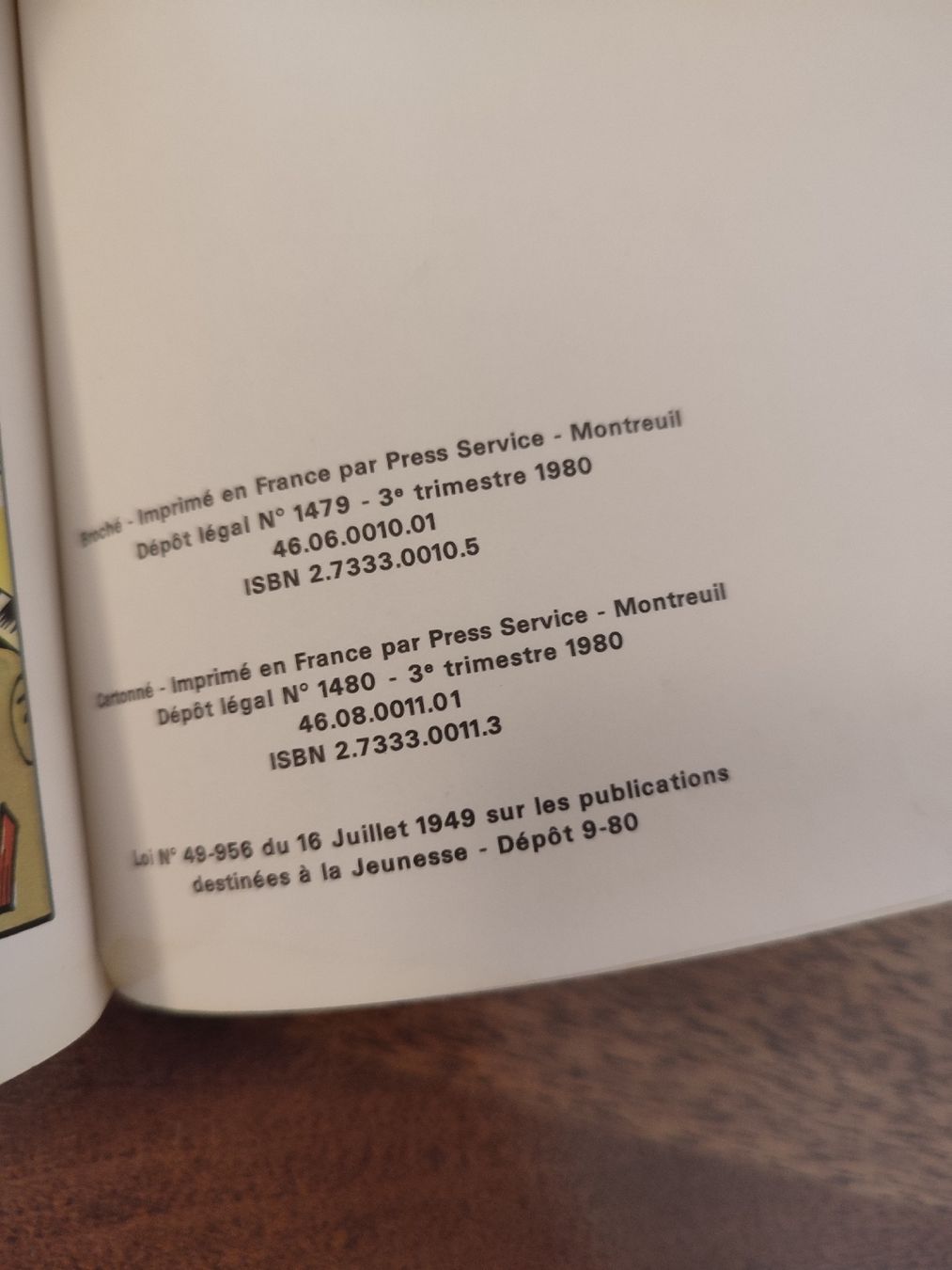 Fumetti: Le Trou noir T1 EO BE  – Usato da Bougy-Villars venduto da Vogue 2