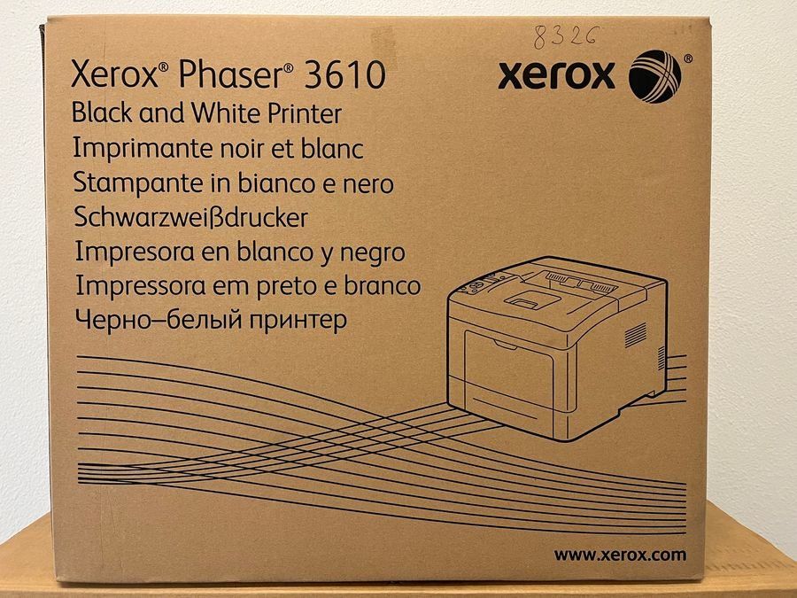 Xerox Drucker: Xerox Phaser 3610dn, neue, originalverpackte A4 Laserdrucker – Neu und originalverpackt aus Glattbrugg von copytron