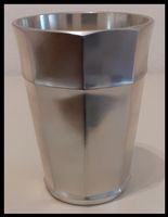Zinnbecher 8-kant H=8.5cm *SIGG"