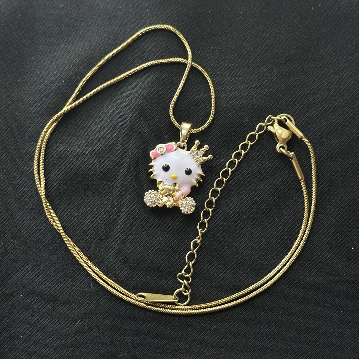 Catenine: 18KGP Hello Kitty Halskette – Nuovo (secondo la descrizione) da Givisiez venduto da dor_xb9k