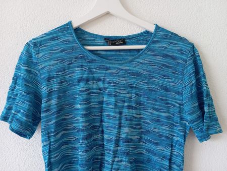 Sport Missoni Shirt Grösse 46 Blau Sommer 🏖️ 