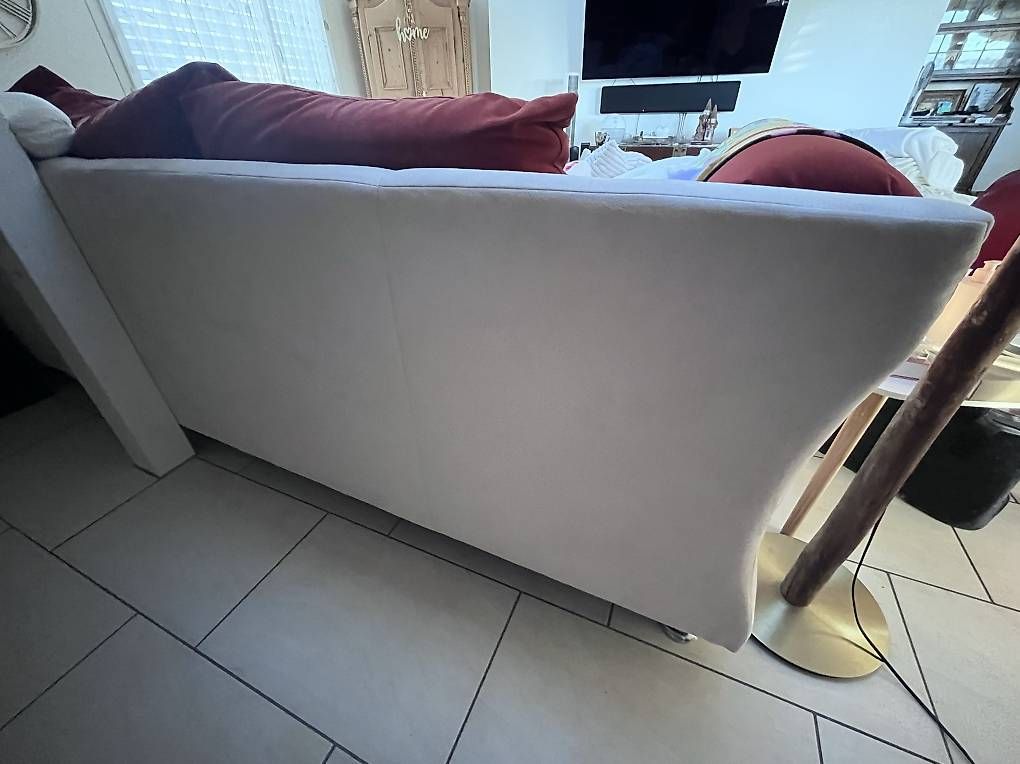 Sofas: Sofa Wohnlandschaft rot/weiss  – Gebraucht aus Aettenschwil von ps0_96mc 3