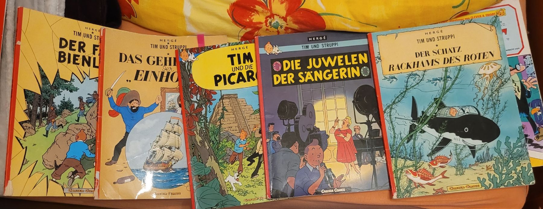 Fumetti: 6er Set "Tim und Struppi" Comics – Usato da Hindelbank venduto da Hevenisreal