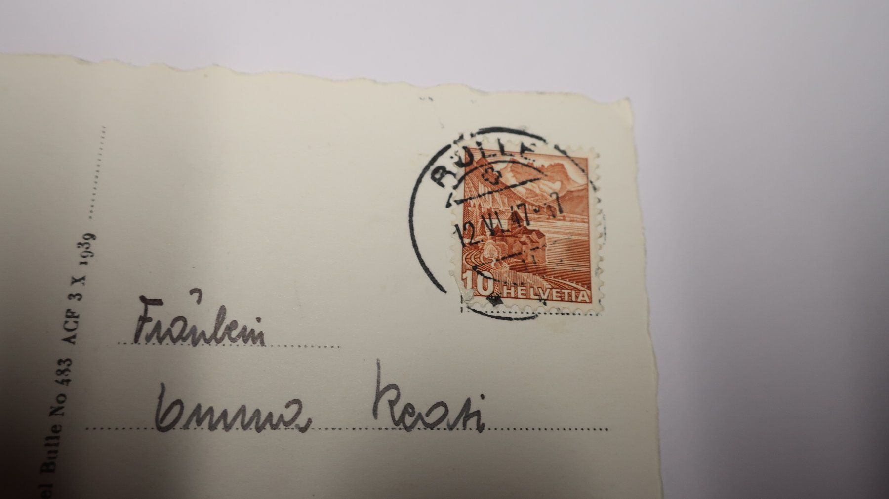 Cartoline postali: Le Moléson  1947 – Usato da Cormoret venduto da Pascalll2001 4
