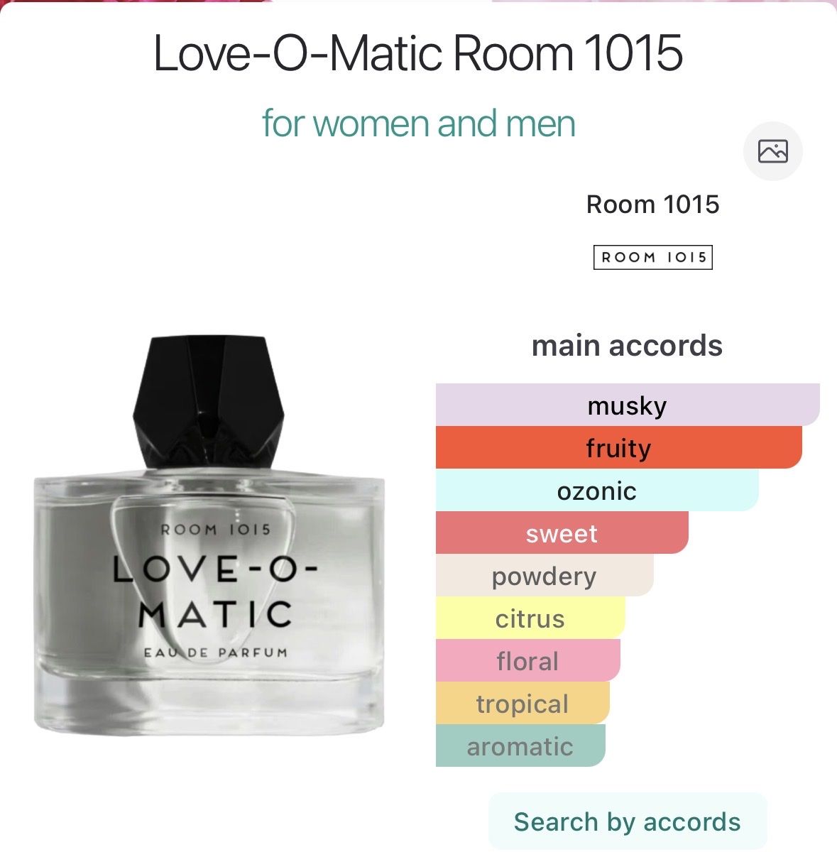 Profumi & Eau de Toilette: Love-O-Matic Room 1015 Eau de Parfum 10ml  – Usato da Zürich venduto da Thetimtam 2