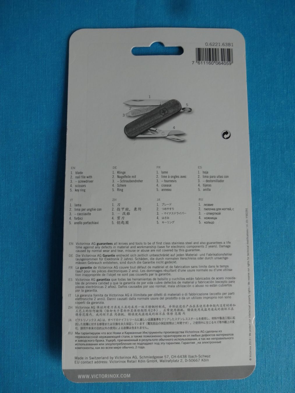 Victorinox Coltelli tascabile: " VICTORINOX " Swiss Army Sackmesser – Usato da Frauenfeld venduto da Riaa 2
