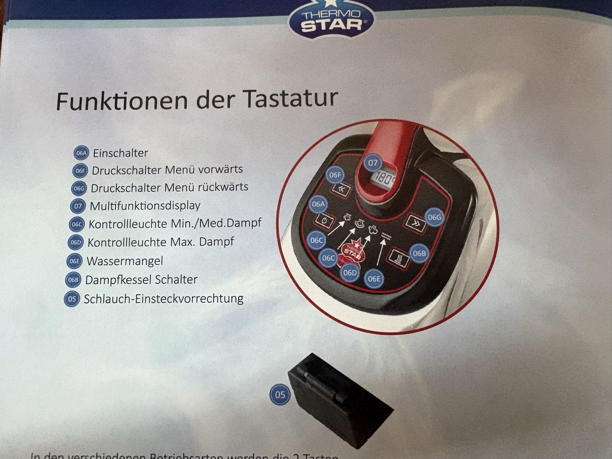 Thermostar Nettoyeurs à vapeur: Dampfreiniger – Neuf avec emballage d'origine à Appenzell par Super_1 9