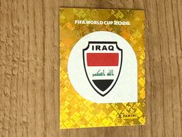 Panini Sticker FIFA World Cup 2026 Iraq IRQ 1
