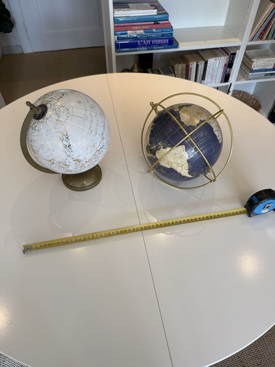 Altro in Decorazioni & Accessori: Globe terrestre décoratif, lot de 2 pièces – Usato da Bulle venduto da fra_7wng