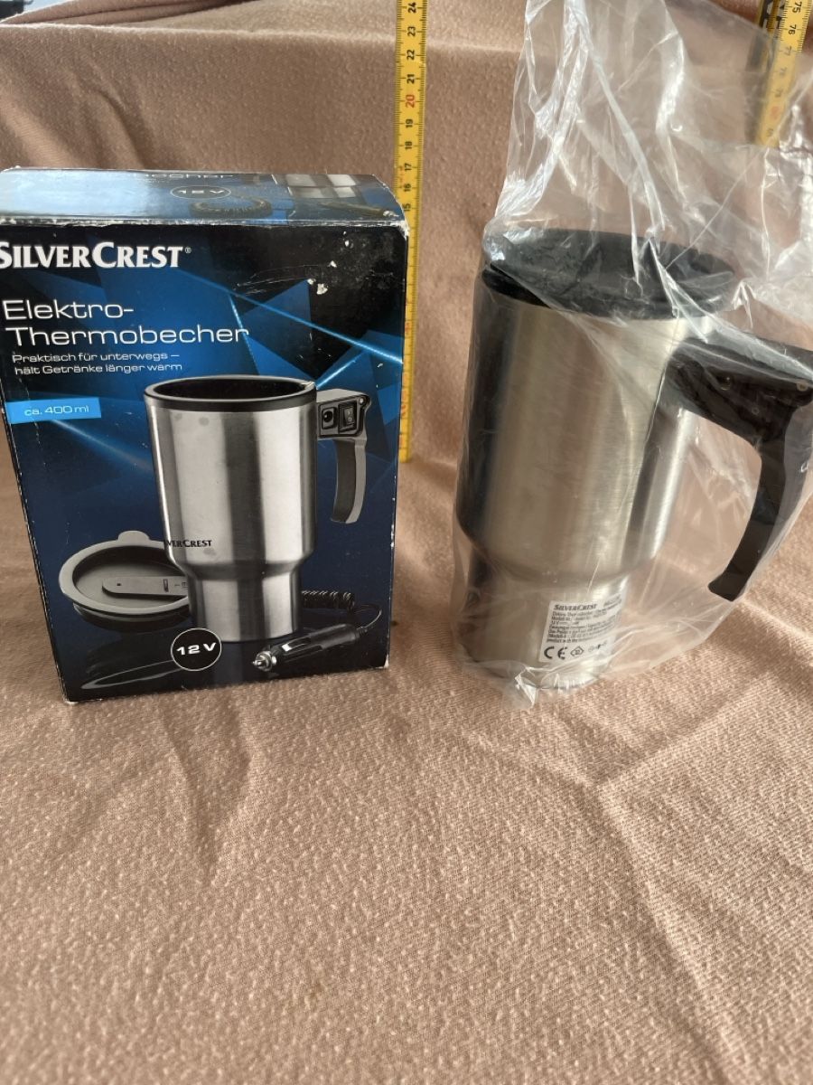 Elettrodomestici da cucina: SilverCrest Elektro-Thermobecher für Auto – Nuovo e nell'imballaggio originale da Hefenhofen venduto da Rinahorn01