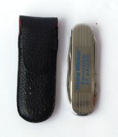 Taschenmesser Reklame Heinz Weber Carrosserie St. Gallen