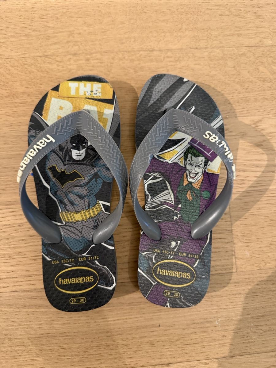 Havaianas Schuhe für Jungen: Havaianas Batman, Grösse 29-30 – Gebraucht aus Riehen von nah00