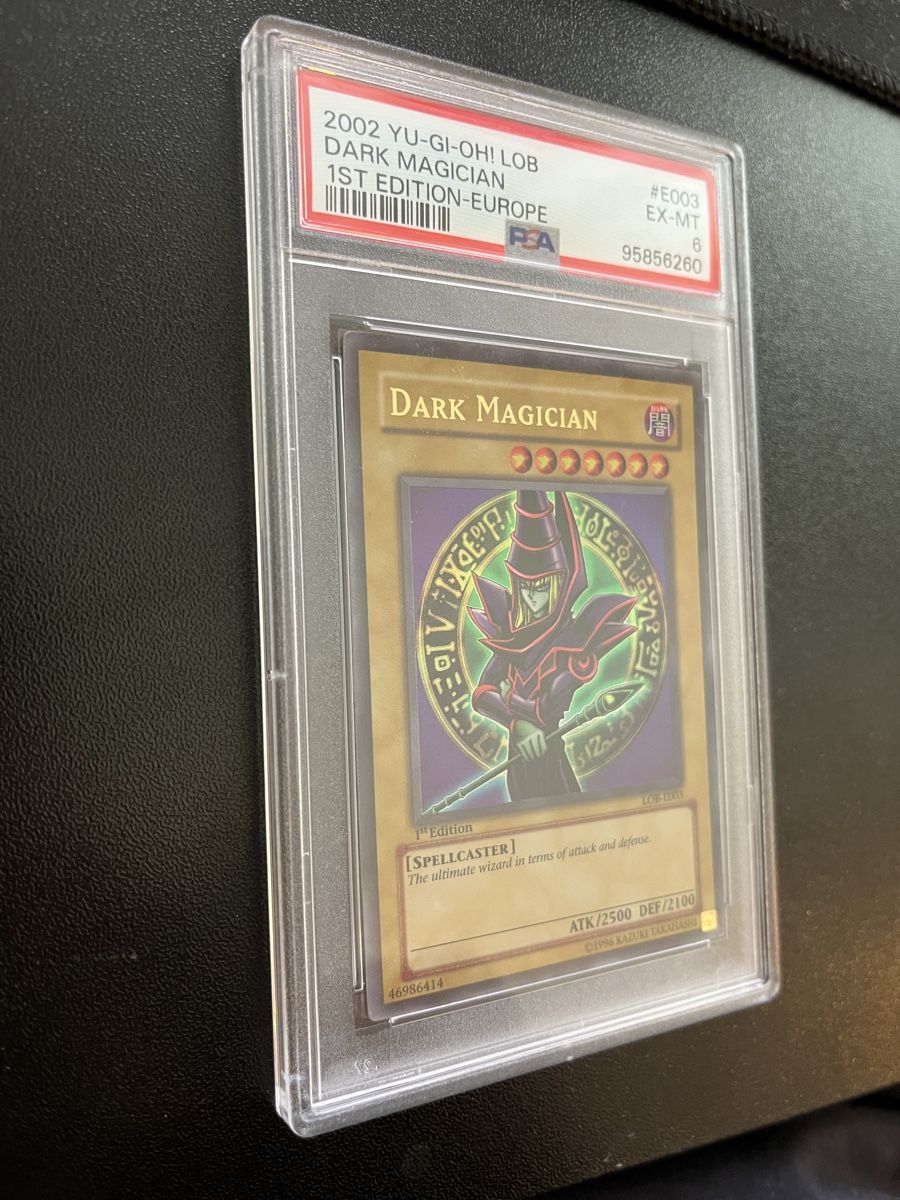 Yugioh Carte collezionabili: Dark magician LoB 1st PSA 6 – Usato da Châtelaine venduto da Tom_l57z 1
