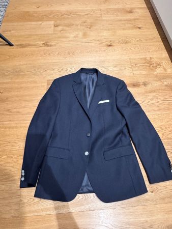 Dunkel blau, Blazer, Boss, gr. 50 nach Reinigung