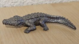 Krokodil Miniatur Zinn Figur