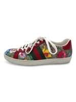 Gucci Ace GG Floral Low Top Sneaker EU 36.5 Mehrfarbig