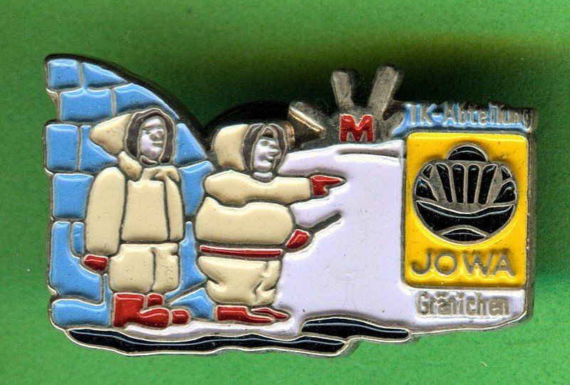 Placchette & Badge: MIGROS  JOWA  TK-Abteilung  Gränichen – Usato da Winterthur venduto da Sammleroase