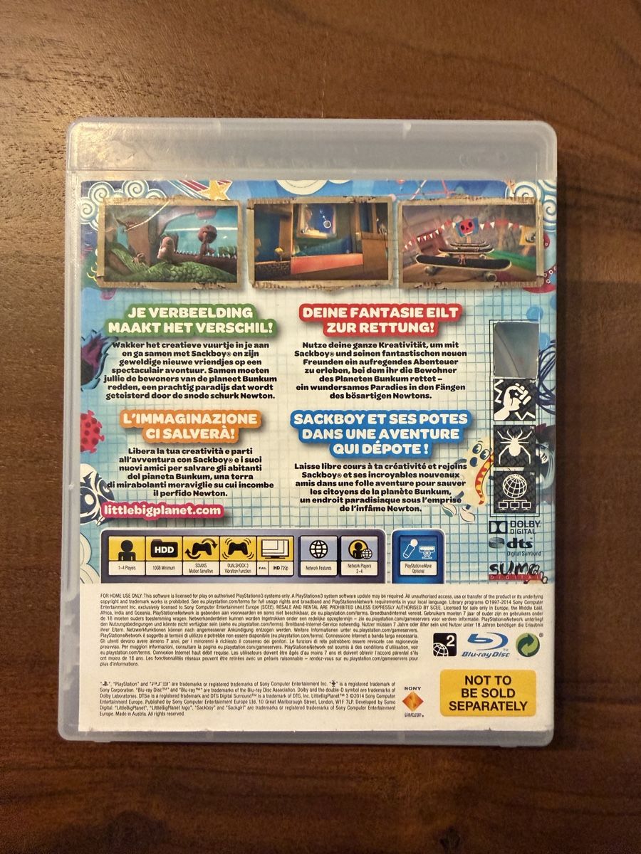Sony Giochi: LittleBIGPlanet 3 für PS3 – Usato da Thunstetten venduto da Virus_33 2