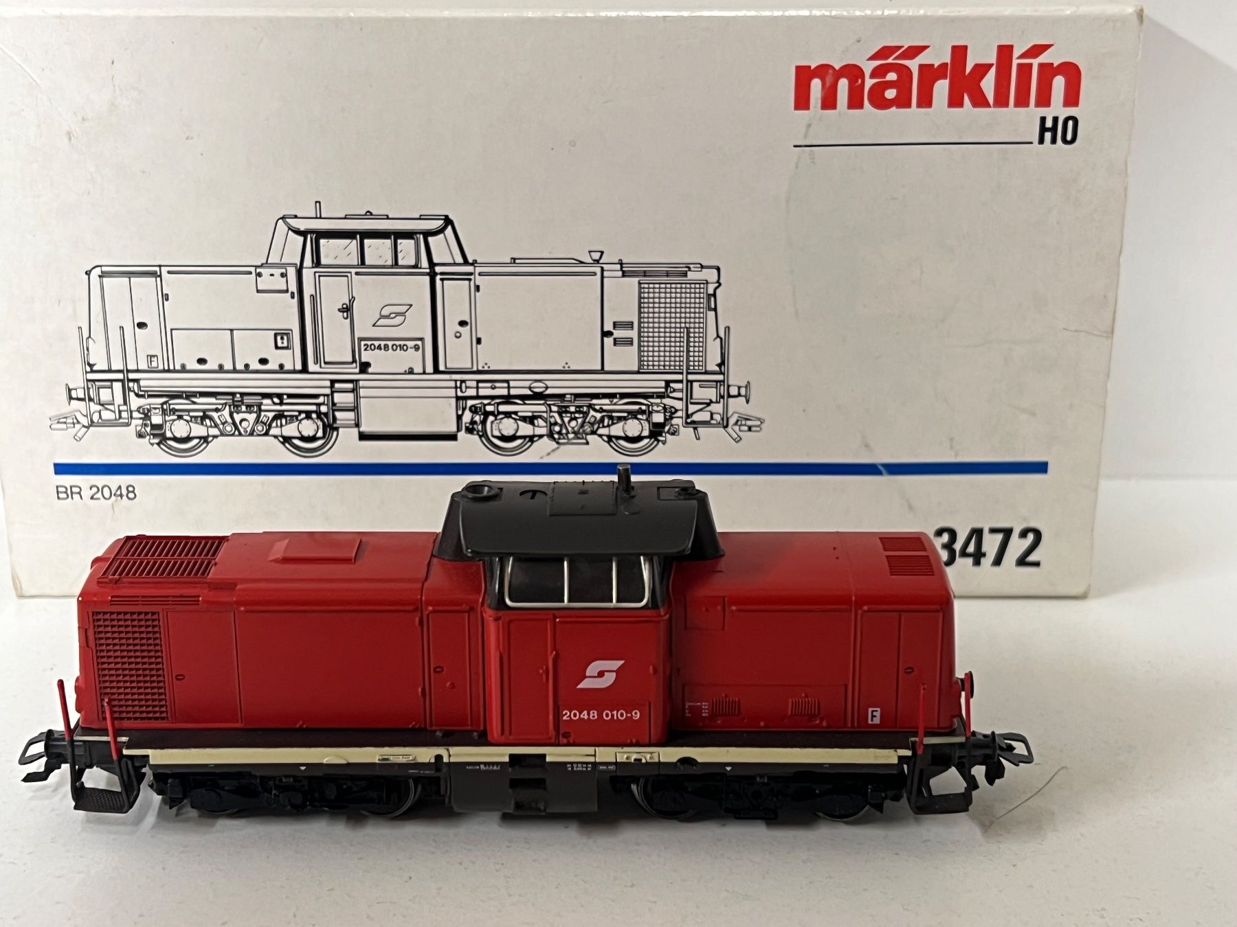 Märklin Modellini di ferrovie: Märklin 3472  BR 2048 ÖBB   H0 AC ANALOG – Usato da Neuenhof venduto da ludovicco 2
