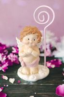 Engel-Figur mit Kartenhalter - Romantische Deko für Zuhause!