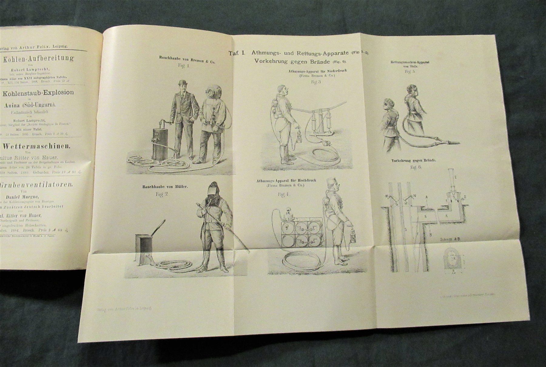 Libri: * Bergbau  Brand  Grubenbrandbekämpfung Feuerwehr 1899 – Usato da hedingen venduto da kurattli01 1