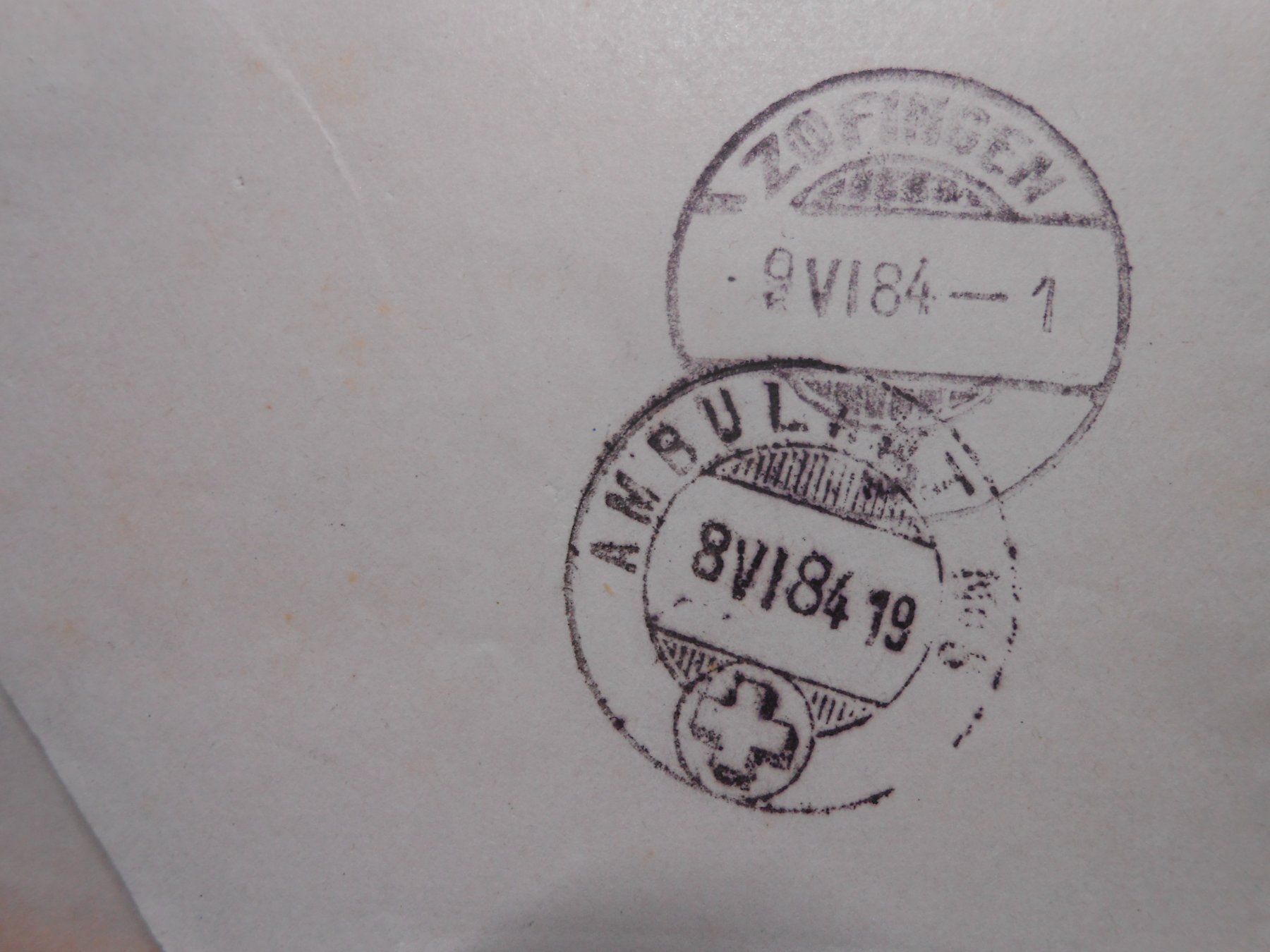 Alle Briefmarken: Italien  Mi 40A  25C  Brief  8.Vl.84 – Gebraucht aus Hallwil von pkaiser44 8