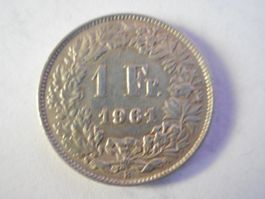 1 Fr. 1961 silber