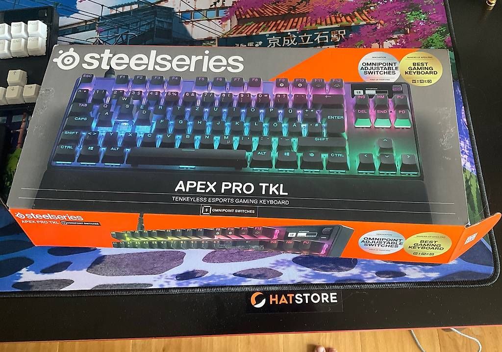 Tastaturen: SteelSeries Apex Pro TKL + zus. Keycaps – Gebraucht aus Urnäsch von .ALJ. 1