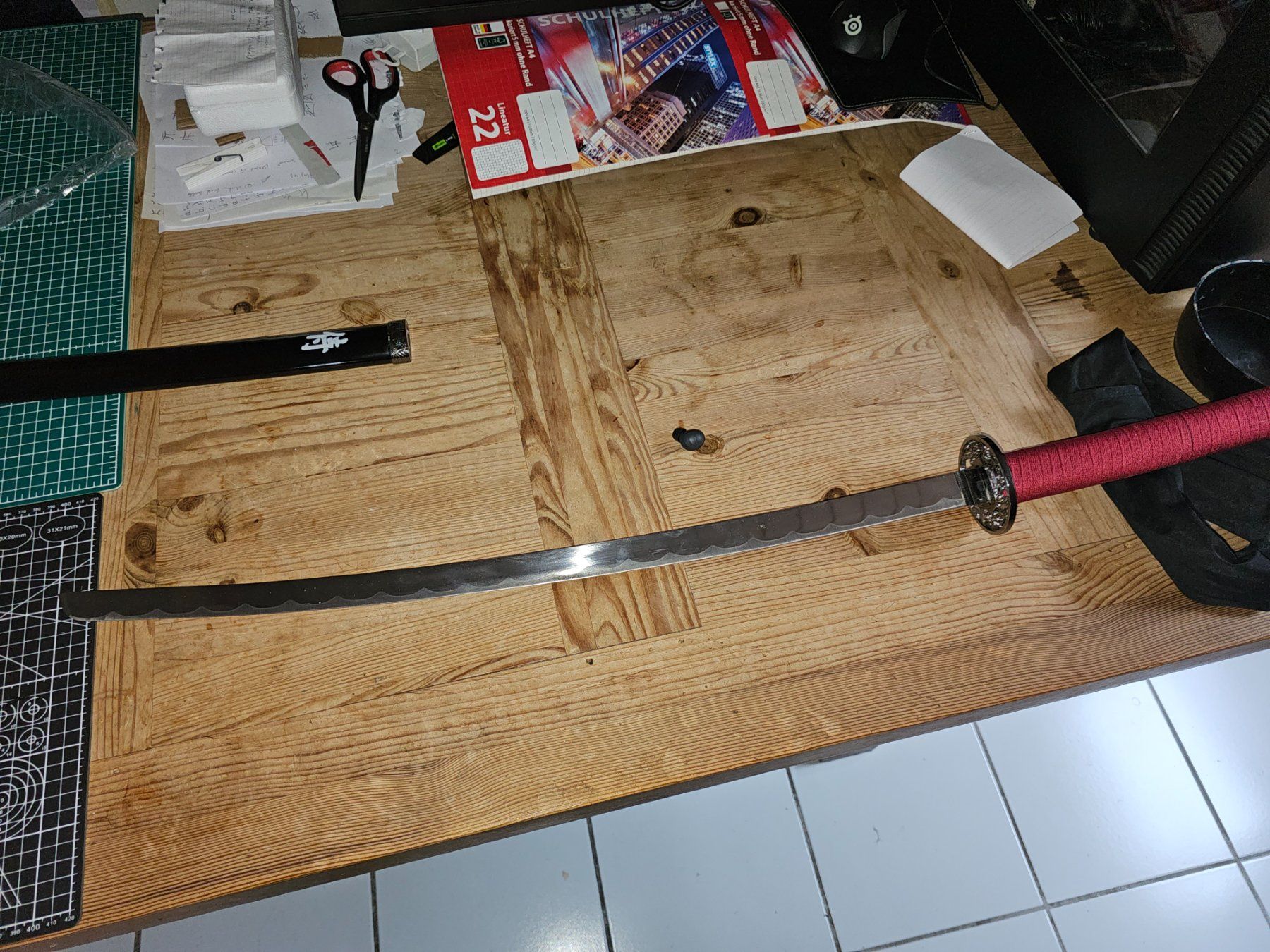 Arte internazionale: Katana decoration, non cutting – Usato da Sion venduto da val_579n 4