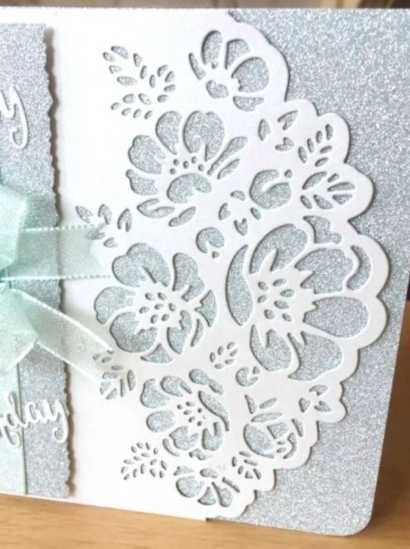 Sciablone: Stanzschablone Nr.195, Blumenrand (Sizzix geeignet) – Nuovo e nell'imballaggio originale da Gretzenbach venduto da Fliegepilz56
