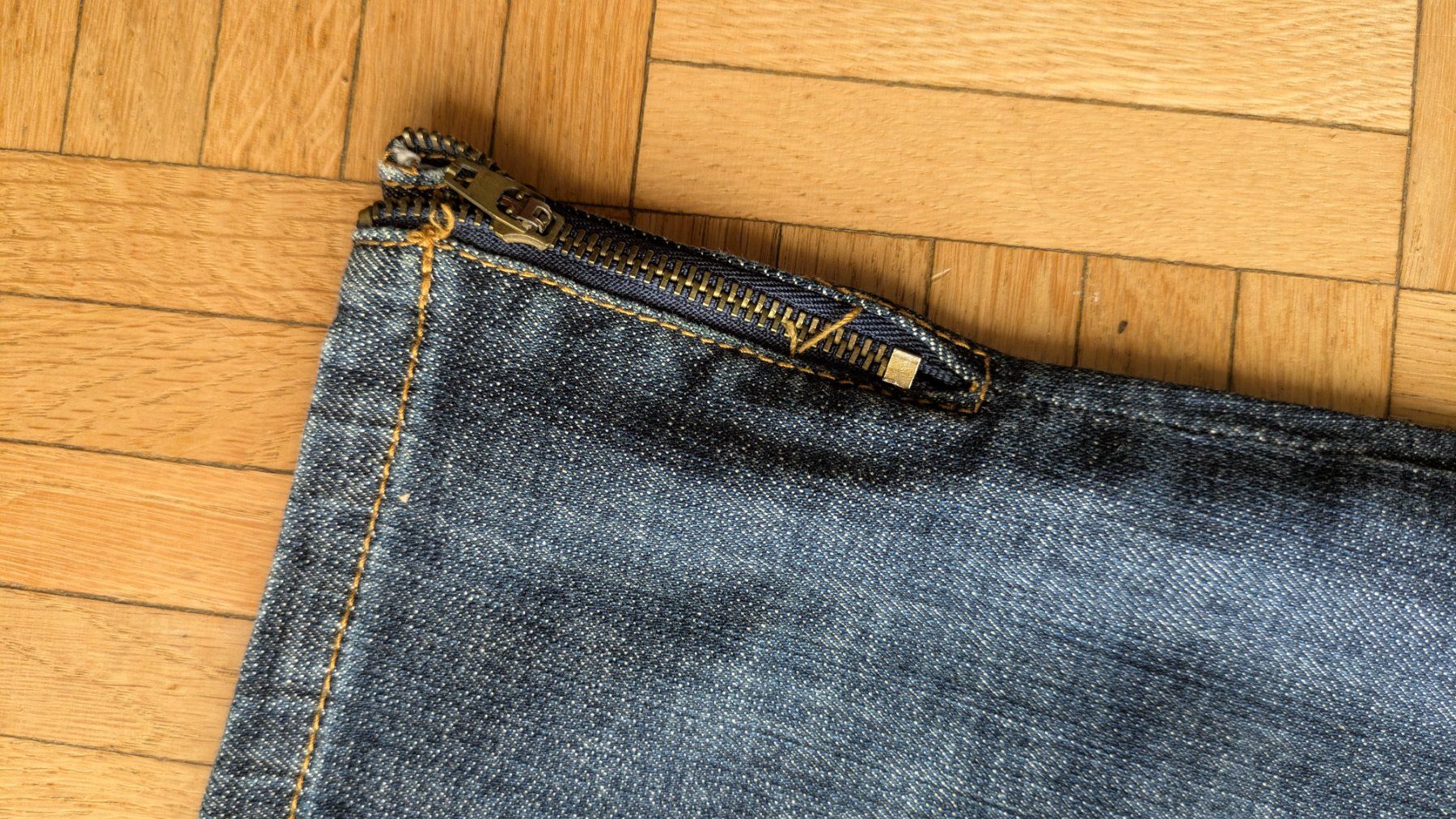 Jeans: Jeans wadenlang Gr. 38 – Nuovo (secondo la descrizione) da Grüningen venduto da mangaka 2