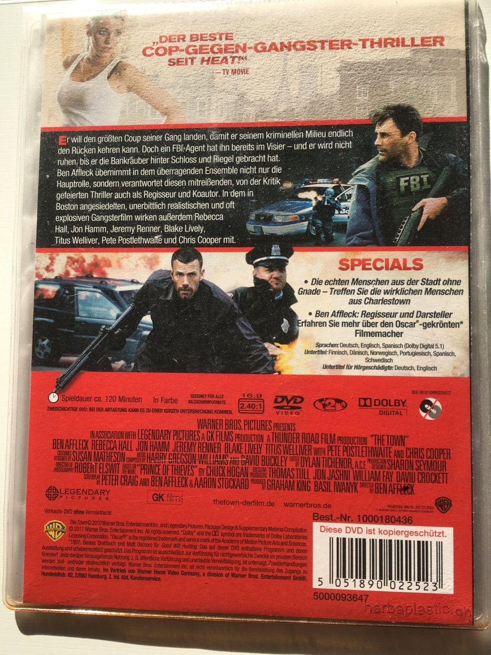 Tutti i DVDs: DVD - Town - Stadt ohne Gnade – Usato da Effretikon venduto da Vesta02 1