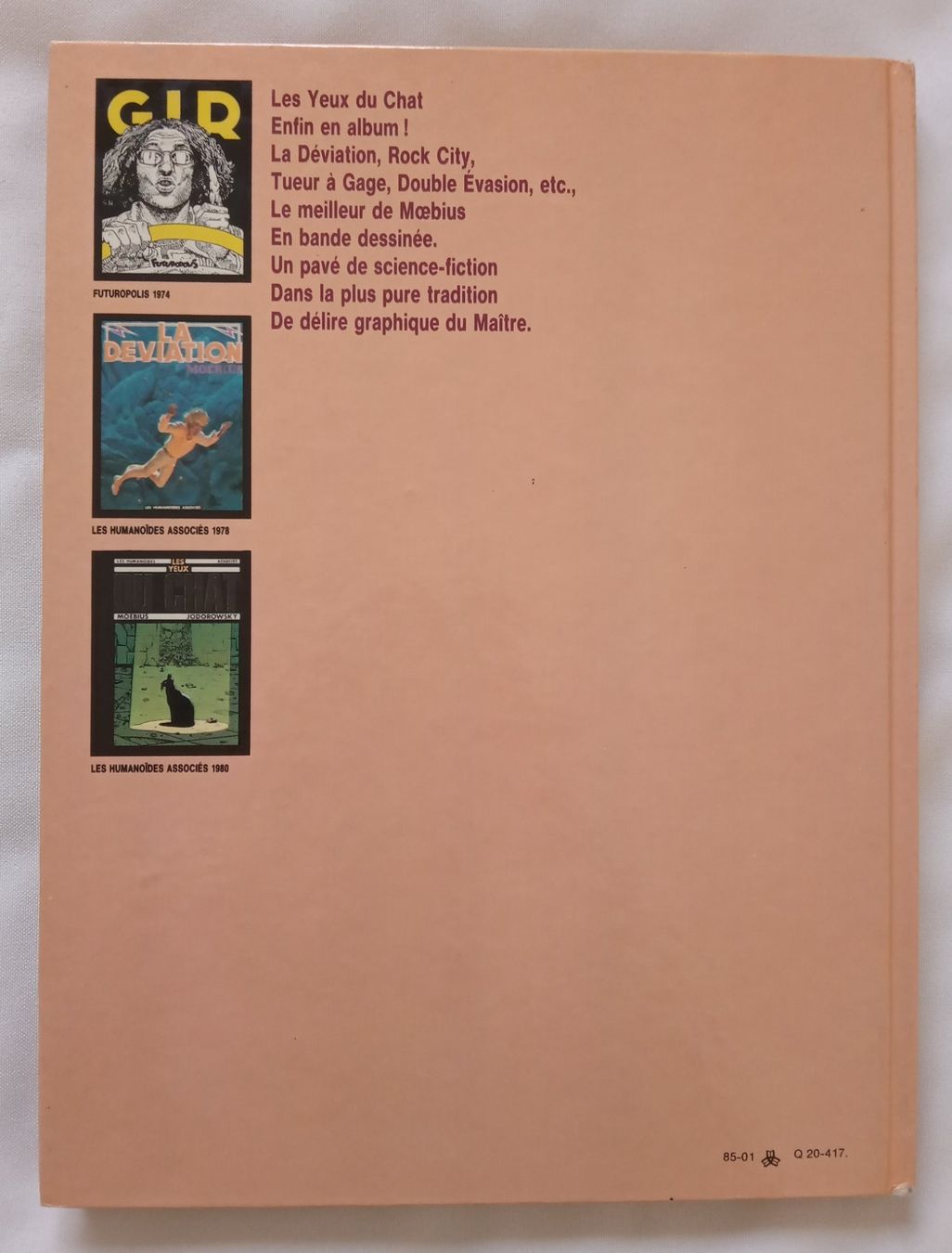Fumetti: MOEBIUS - œuvres complètes Tome 6 EO 1985 – Usato da Le Locle venduto da PereiraHugo 1