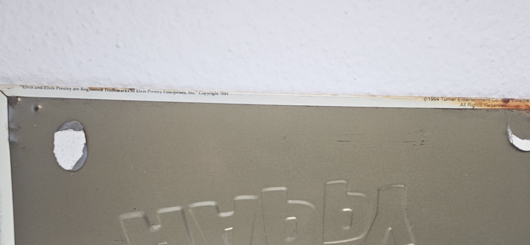 Schilder: Blechsschild Elvis – Gebraucht aus Belp von Ginus85 2