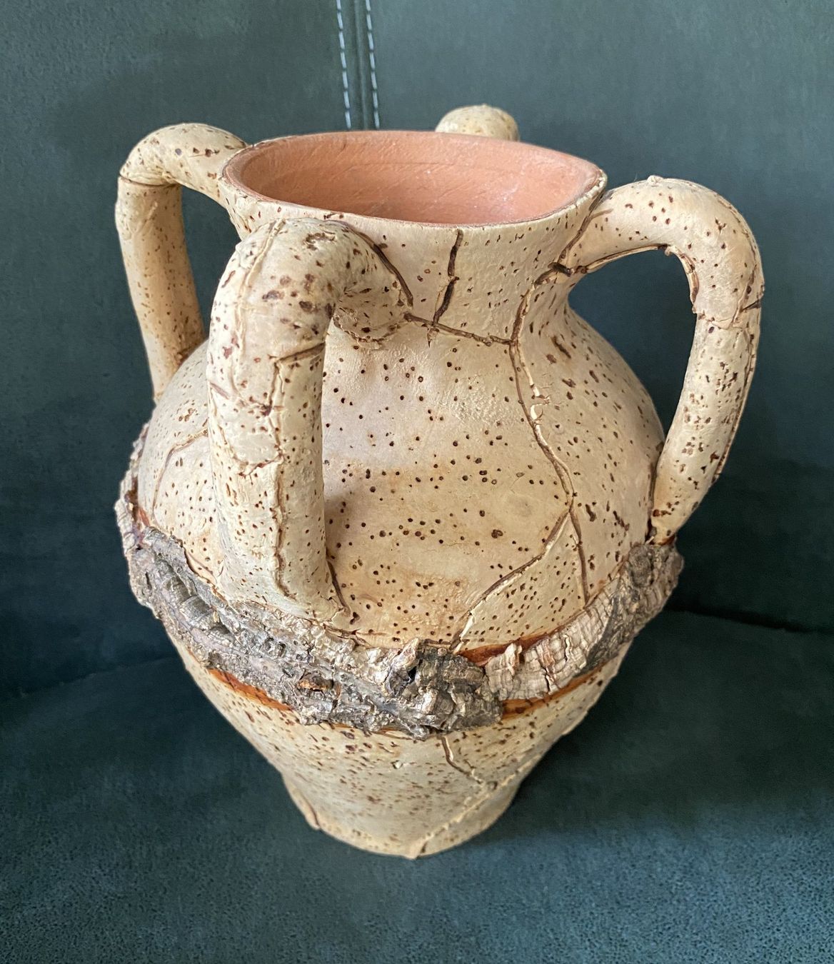 Vasi & Recipienti: Henkelvase mit Kork – Usato da Rheinfelden venduto da Tigerlilli