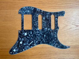 Stratocaster pickguard black tortoise HSS