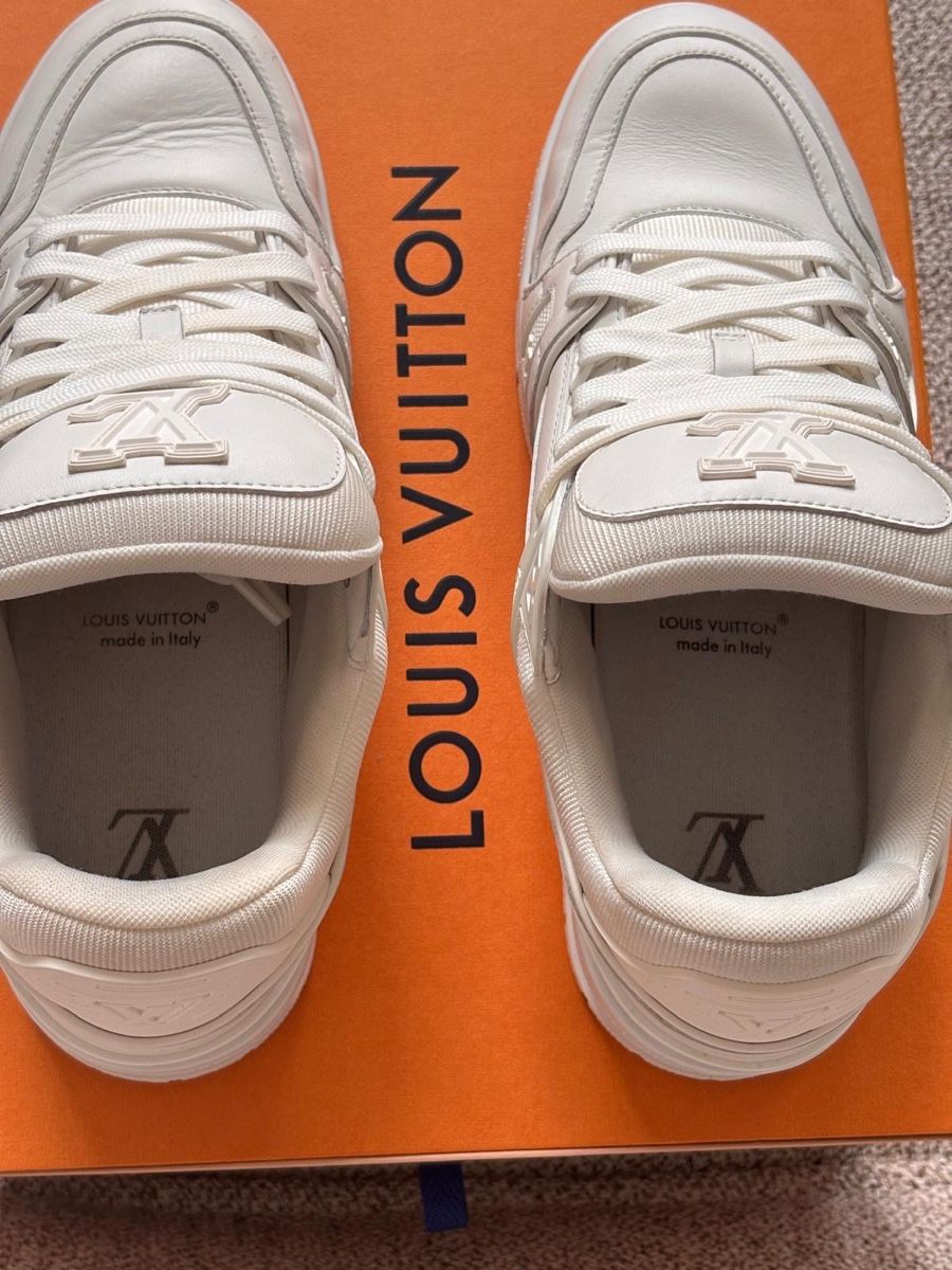 Louis Vuitton Scarpe da uomo: Louis Vuitton Trainer Sneaker weiss Grösse 070 – Usato da Allmendingen b. Bern venduto da misunia 6