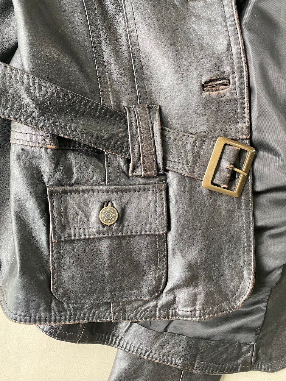 Jacken: Damenlederjacke - von Floriani - Lederjacke – Gebraucht aus Ried-Brig von Challi 5