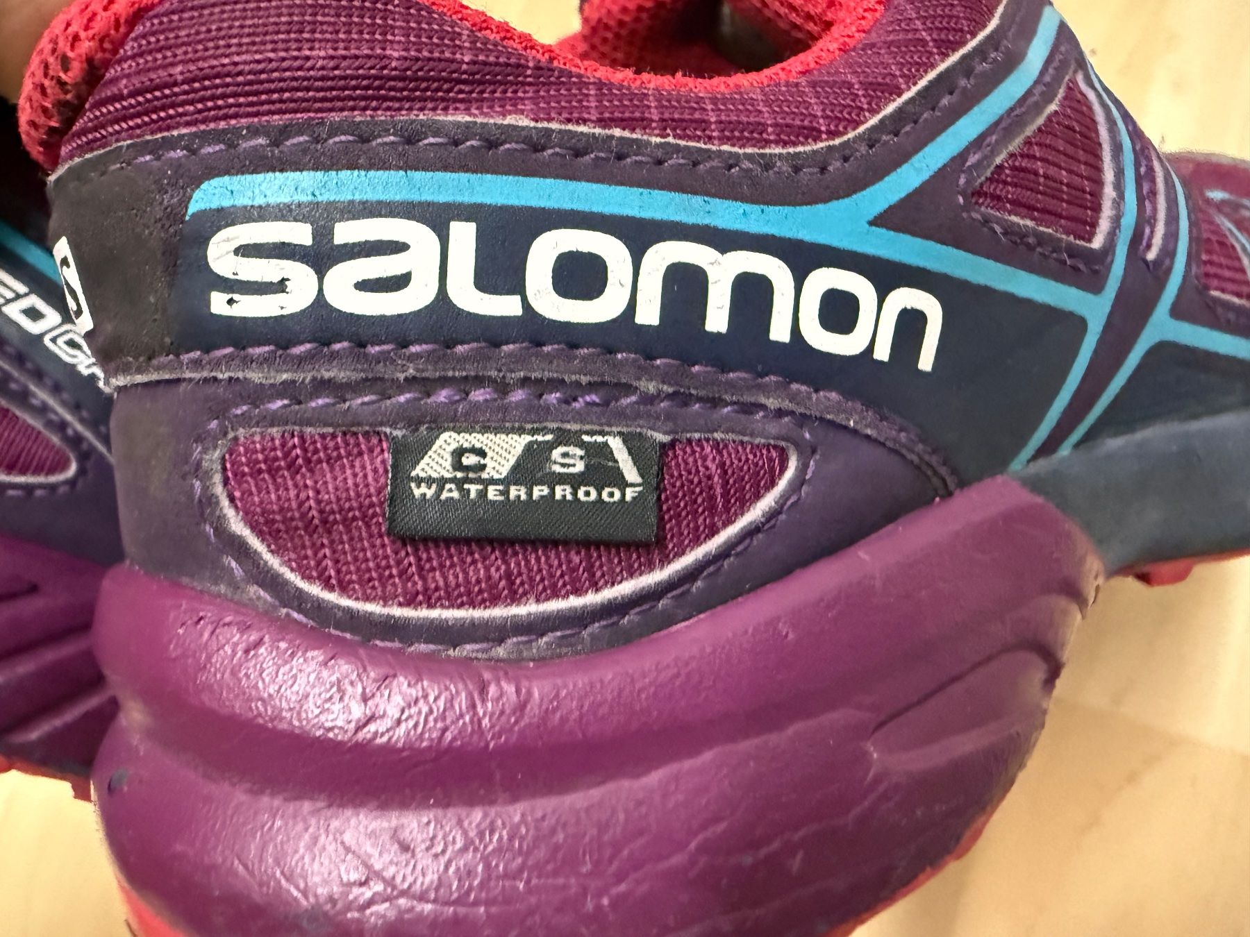 Salomon Schuhe für Jungen: Salomon SPEEDCROSS JUNIOR - Hikingschuhe  Gr.34 – Gebraucht aus Siebnen von dte_9kmw 3